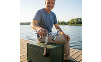 Double Fishing Rod Holder Anti-Movement Double Rod Fishing Stand Long-Lasting Sturdy Bonded Construction