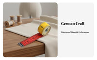 Sewing Tape Measure German Quality Sewing Tape Measure With Snap Fastener Flexible for Fitness Aficionados, Tailoring, Home