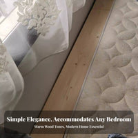 Bedside Gap Filling Board Flush Connection Bed Extender Prevents Items from Falling Bedding Accessory for Adults, Homeowners, Bedroom, Next to Wall