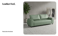 Retro Design 2-Seater Loveseat Light Luxury Black Two-Seater Couch Minimalist Aesthetic Sofa centuryera Modern for Apartment Dwellers, Homeowners, Small Business Owners, Living Room, Office, Boutique, Bedroom