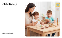 8 Pieces beginner's Wooden Rhythm collection Orff technique Inspired toddler's initial Band Box Early Education Percussion Instrument Set for Daycare Center