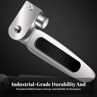 2 Pieces Anti-Slip Electric Scooter Rear Pedals Easy Installation Aluminum Alloy Foot Pegs Heavy Duty