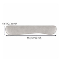 Stitched Edges PU Leather Wrist Rest Curved Keyboard Wrist Rest Ergonomic