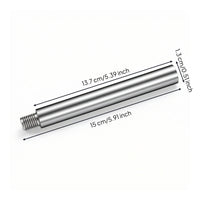 Wrench Extension Rod Professional Grade Threaded Extension Bar Hardware Straight Metal for Mechanics, Tight Areas