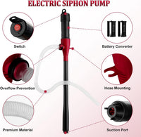 Portable Electric Oil Pump with Clip