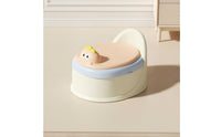 Easy-to-Clean Training Potty Portable Potty with Lid Secure Toilet Clutterclear for Children, Travel