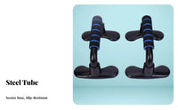 2 Pieces Detachable Design H-Shaped Push-up Grips Lightweight and Portable Push-up Stand Heavy Duty for Beginners
