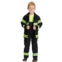 Children's Firefighter Costume for Stage Performance and Role Play