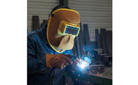 Solar Powered Metal-Joining Eye Guard Protection Self-Darkening Metal-Joining Visor Adjustable Strap