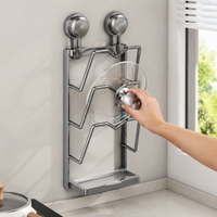 pot lid and cutting board rack
