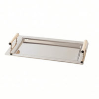 Serving Tray with Handles Formal Tray with Handles Versatile for Table Display