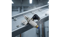 Stainless Steel High-Frequency Atomizing Nozzle Mounting Bracket Spray Nozzle Assembly Threaded Connection for Misting