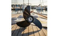 Universal Fit Outboard Engine Blade Replacement Part 3-Blade Propeller