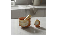 3 Pieces 3-Piece Matcha Set Handmade Ceramics Matcha Bowl Whisk and Holder Set for Beginners