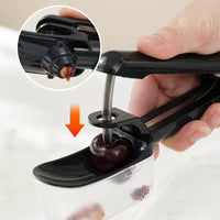 Press Stainless Steel Cherry Pitter with Seed Collector