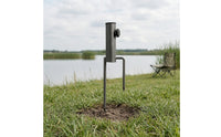 Umbrella Ground Stake Heavy Duty Umbrella Anchor with Pointed Legs Sunshade Holder with Tightening Knob Powder-Coated