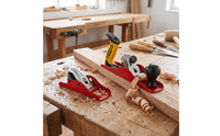 Adjustable Woodworking Hand Plane Compact Hand Plane with Handle Manual Wood Edge Planer Portable for Woodworkers, Carpenters, Workshop, Home Repairs