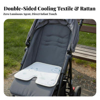 Four Season Use Hard Board Stroller Cushion Breathable Baby Stroller Liner Washable for Infants, Toddlers, Hot Weather, Travel, Outdoor