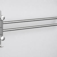 Swivel Towel Rack Stainless Steel Swivel Towel Bar Hardware Polished Rustproof for Bathroom, Laundry Room