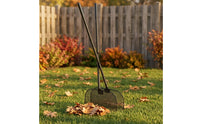 Grabber Rake with Mesh Head Metal Leaf Grabber Rake Soft for Gardeners
