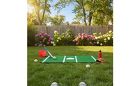 Portable Pitching Practice Mat Long-Lasting Baseball Pitching Mat Roll up Sports Gear for Players, Beginners