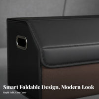 Large Capacity Car Trunk Storage Box Space Saving Foldable Trunk Organizer Multi-Pocket Design Car Boot Storage Case Sturdy Construction for SUV Owners, Families, Travelers, Road Trips, Grocery Shopping, Camping