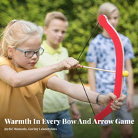 Hand-Eye Coordination Training Wooden Set Improves Concentration Kids Arrow-Launching Game Toy Set Child-Safe Design for Boys, Indoor, Park