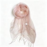Translucent Scarf Lightweight Rectangular Scarf Gentle Drape for Travel