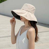 UPF 50+ Wide Brim Sun Hat Lightweight Women's Protection Hat Breathable for Cyclists, Cycling, Outdoor