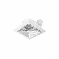 Noiseless Bathroom Exhaust Fan Quiet Operation Ceiling Exhaust Fan Powerful High Air Circulation for Toilet