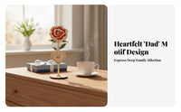 Table Decor Wooden Blossom Layered 3D Sturdy Boxwood for Shelf