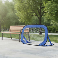Soccer Goal with Target Panel Training Soccer Goal Compact for Children