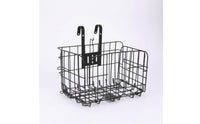 Front Foldable Bike Basket Rear Folding Cycle Basket Hanging Easy to Install for Students, Shopping