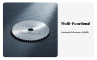8 Pieces HSS Circular Set High-Speed Steel Multi-Material Cutting Wheel Kit Mini Cutting Wheel Kit Super-Thin