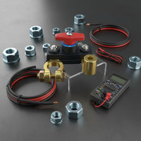 Pure Copper Blade Battery Disconnect Switch 12V/24V Universal Blade Design Battery Switch Heavy Duty Negative Terminal Power Shutoff Easy To Use