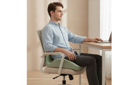 Seat Cushion with Lumbar Support Pillow Two-Tone Memory Foam Seat Cushion with Lumbar Support Pillow Supportive Removable