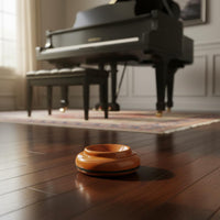 4 Pieces Piano Foot Pad Prevents Scratches Upright Piano Caster Cups Shock-Absorbing Furniture Leg Floor Protectors