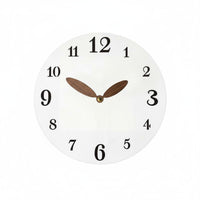 Non-Ticking Minimalist Wall Clock Battery Operated Modern Simple Clock Easy to Read House Decoration Ideal Gift for Bedroom, Living Room, Classroom, Kitchen