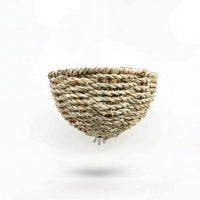 Woven Reptile Hide Handwoven Braided Reptile Nook for Reptiles, Terrarium
