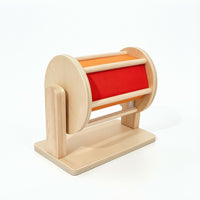 clothCovered Wooden Textile Drum Toy Fine Motor Skills Educational Drum Toy Wooden Musical Instruments