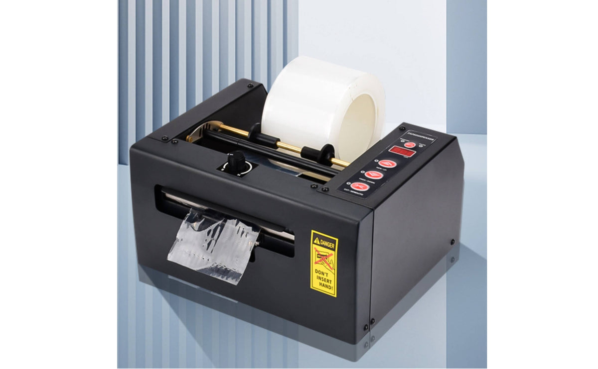 Metal Body Automatic Adhesive Tape Cutter Smart Sensing Desktop Tape Cutting Machine Even Feeding Office Supply Compact