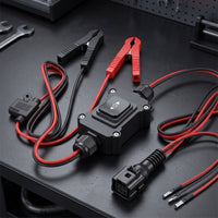 Motor Reset Tool with rocking  Switch Fused Electric Motor Testing Tool Portable Power Tester with Grip  for Brake Pad Replacement
