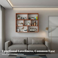 Space-Saving interlocking Storage Cube Multi-Purpose shelving unit Sturdy Construction Wall Shelf Combinable Design for Students, Homeowners, Families, Bedroom, Living Room, Playroom, Closet