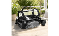Transparent Makeup Bag See-Through Clear Makeup Pouch Easy to Clean for Travel