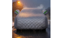 Vehicle Q3 Car Cover Stitched Pattern Stitched Vehicle Q3 Cover Vehicle Protection Padded Thickened