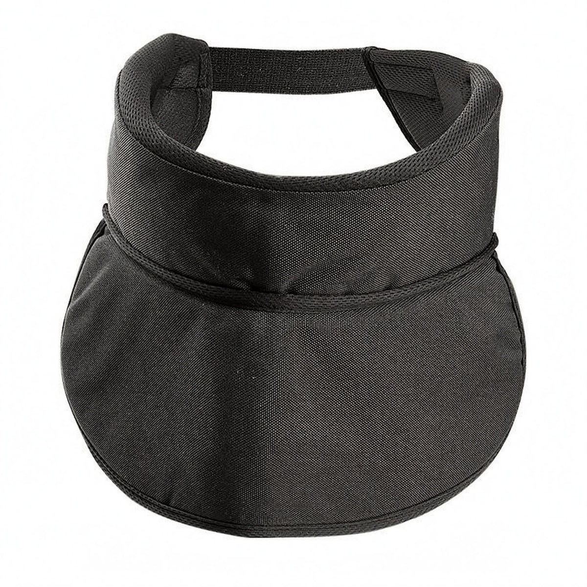 Adjustable Strap Ice Hockey Neck Guard Mesh Material Hockey Neck Protector Curved Front Panel Sports Protection Gear Hook-and-Loop