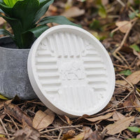 Plant Trays with Drip Tray Function, 44 Pack Stackable Plant Saucers, Smooth Flared Flower Pot Tray for Outdoor Plants and Floor Standing Use