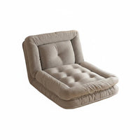 Japanese Design Adjustable Backrest Lounger Space-Saving Human-Sized Dog Bed Convertible Design Lazy Sofa Soft and Soft for Students, Young Adults, Renters, Balcony, Bedroom, Living Room