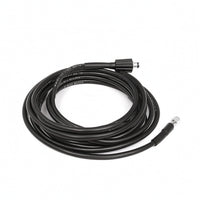 Braided Pressure Washer Hose with M22 Fittings Anti-Kink Power Washer Hose with M22 Fittings Flexible Reinforced for Homeowners, Car Detailers, Driveway Cleaning