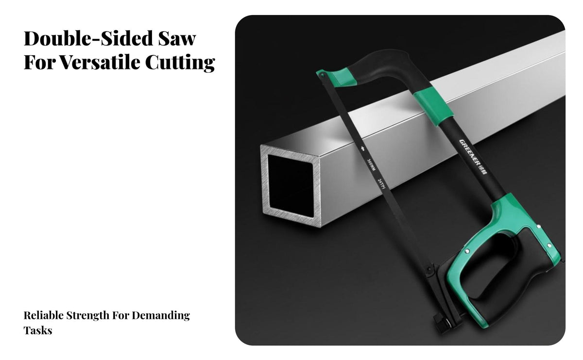 Wood Cutting Saw Compact Design Manual Hacksaw Sturdy Hacksaw for DIY Enthusiasts, Woodworkers, Home Repair, Household Repairs, Crafting